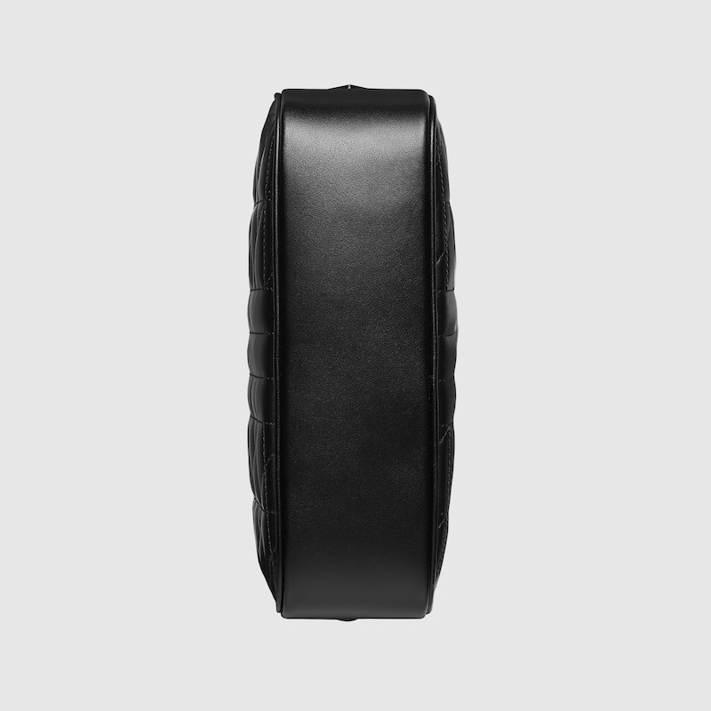 GGマーモント〕スモール ショルダーバッグブラック レザー | GUCCI® JP
