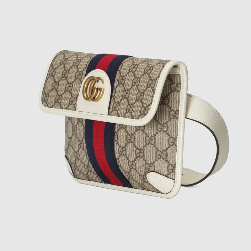 Marsupio Ophidia in tessuto GG Supreme beige | GUCCI® Italia