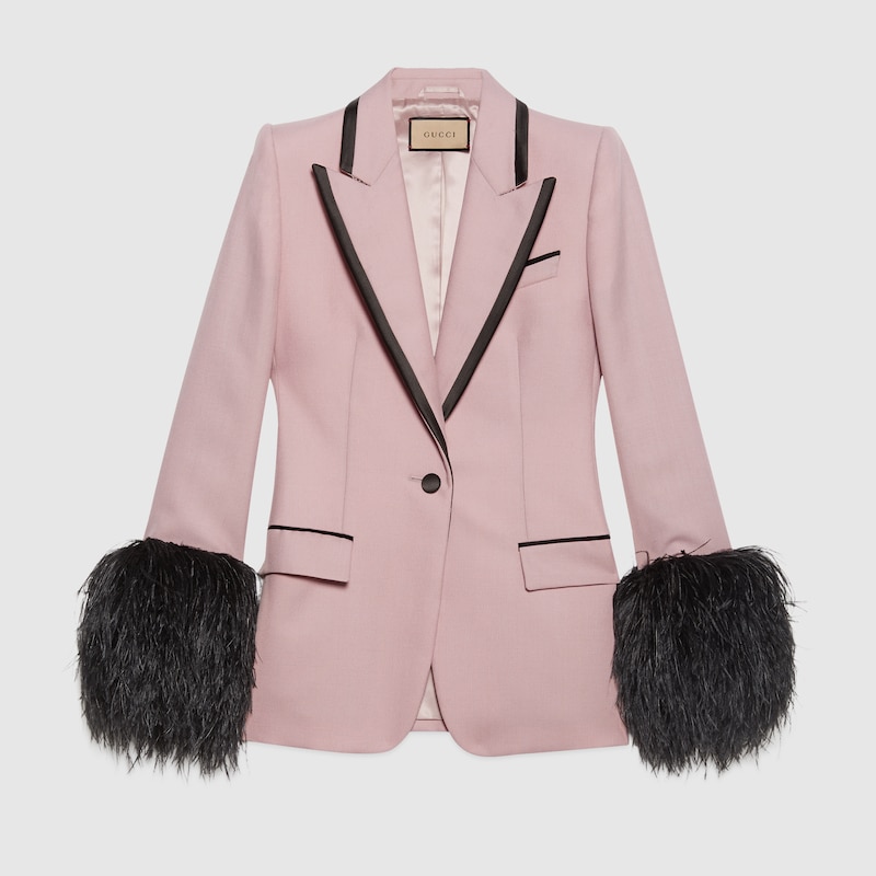 gucci ostrich jacket