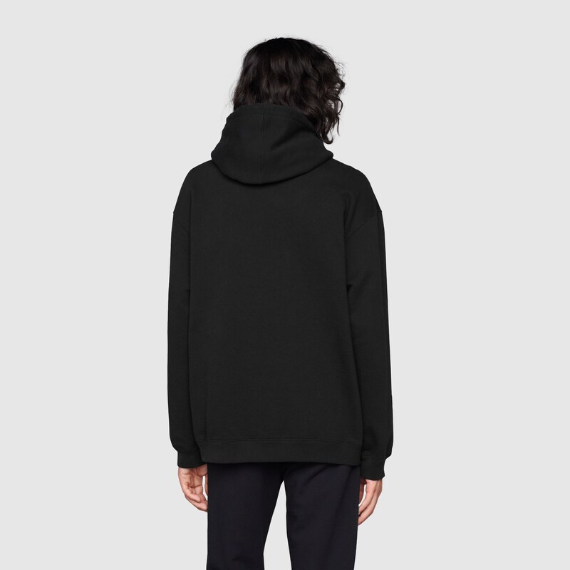 Sudadera con estampado You Got Good Taste en negro | GUCCI® ES