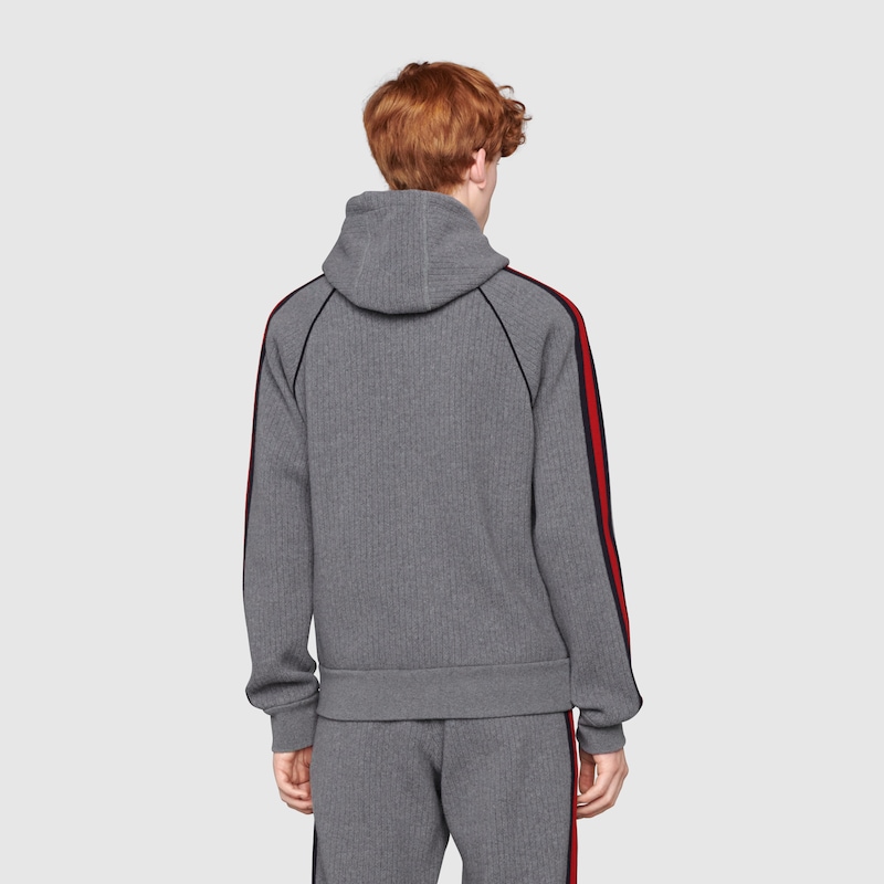 grey gucci sweatsuit