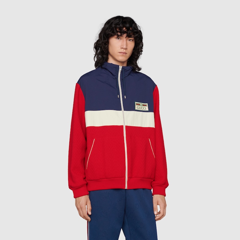 gucci quarter zip