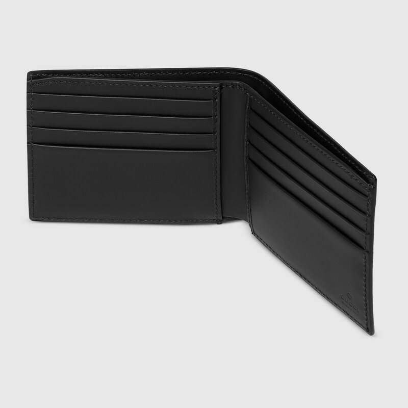 Cartera Gucci Bestiary con abejas en GG supreme en negro | GUCCI® ES