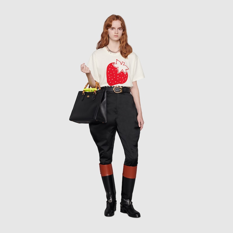 gucci shirt with strawberry