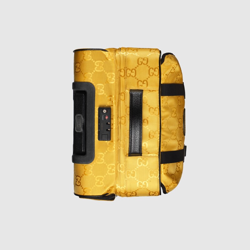 Maleta de mano Gucci Off The Grid en ECONYL® con GG amarillo | GUCCI® ES