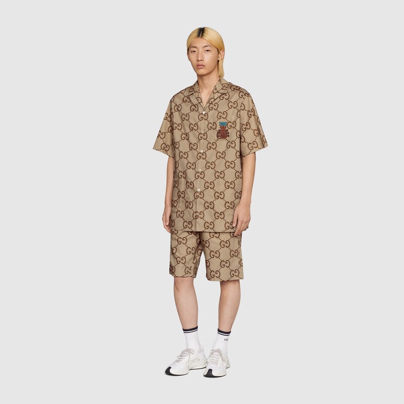 Gucci Pineapple GG canvas shorts in 