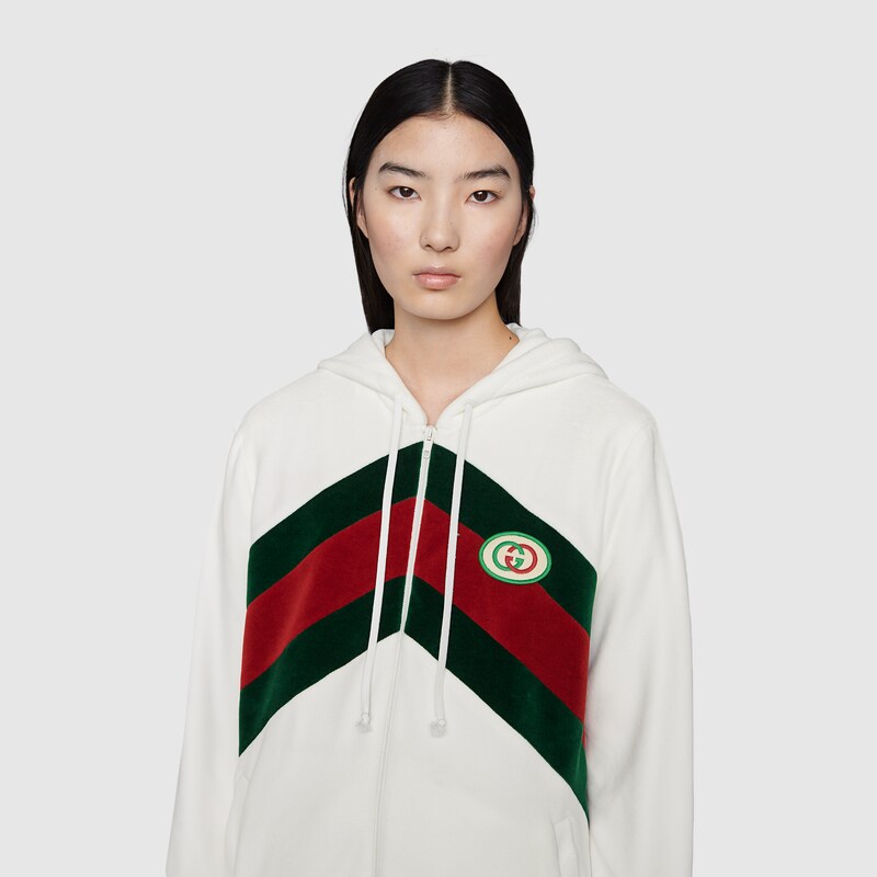 gucci chevron track jacket
