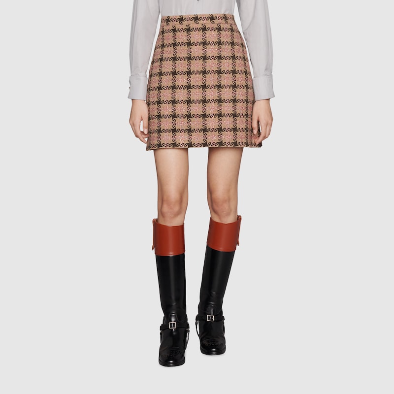 tweed mini skirt value