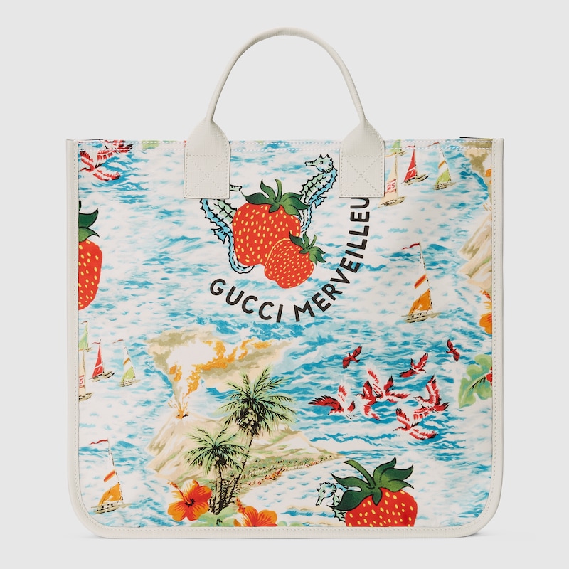 strawberry tote