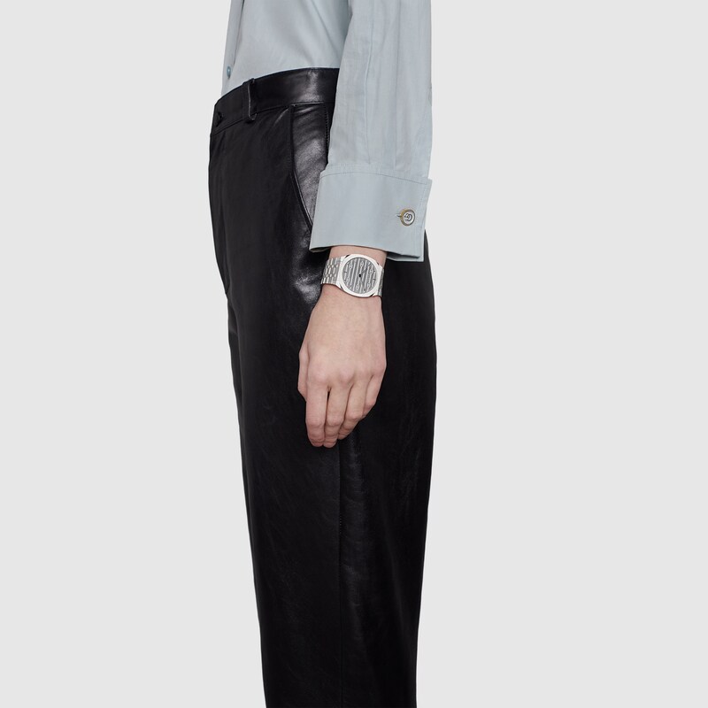 Gucci 25H watch, 38mm in steel | GUCCI 
