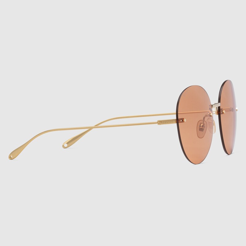 gucci wire frame sunglasses