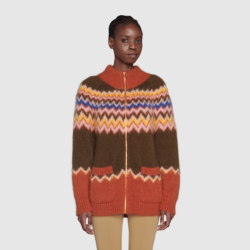 Gucci fair isle sweater discount