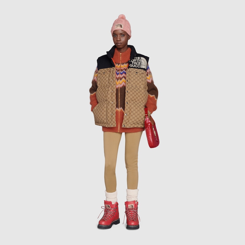 gilet gucci north face