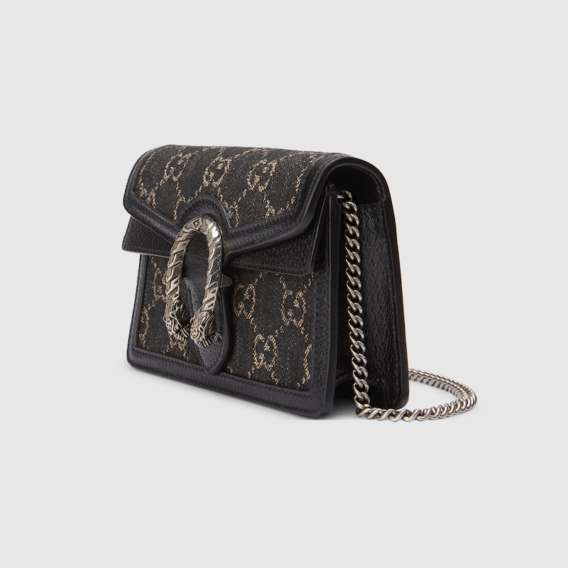 Sac Dionysus GG super mini en denim 