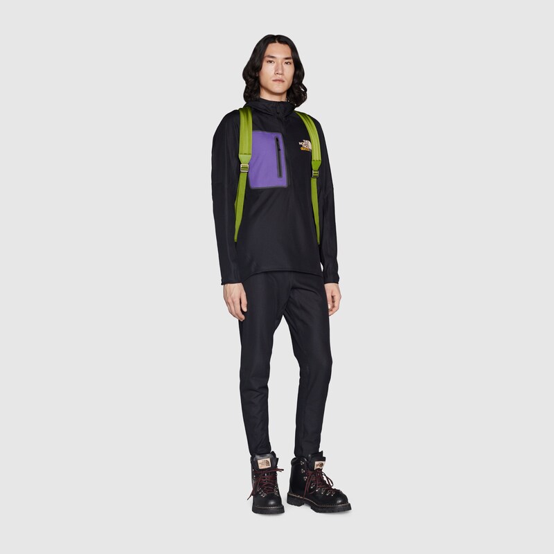 Pantalone The North Face x Gucci in nero | GUCCI® Italia