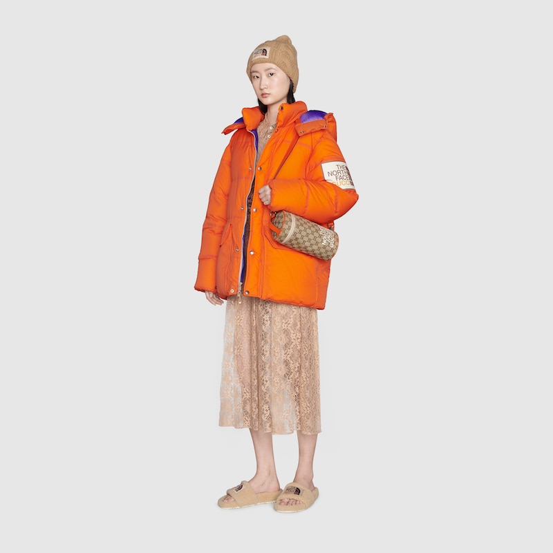 the north face x gucci bag
