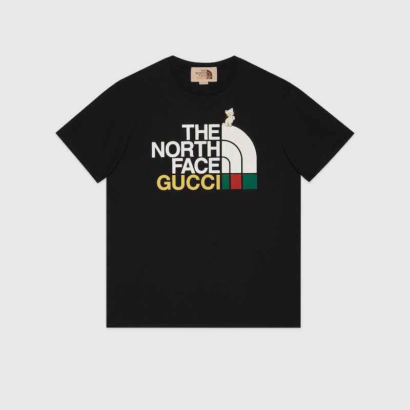 GUCCI × THE NORTH FACE コラボ限定Tシャツ-