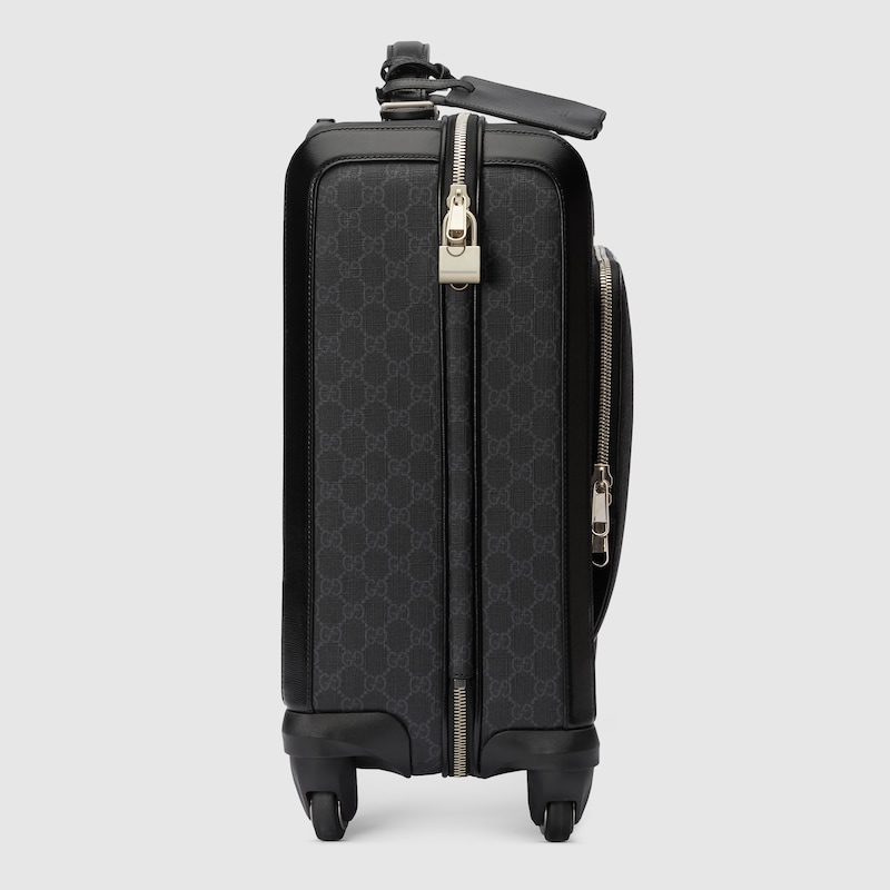 Maleta de mano pequeña con GG en supreme en negro | GUCCI® ES