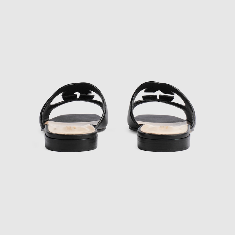 Women's slide sandal with Interlocking G