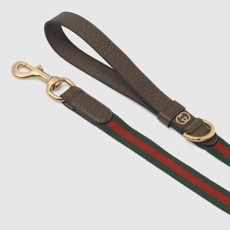 Gucci Large Web Pet Leash | Thumbnail 2 Gucci Large Web Pet Leash | Thumbnail 2