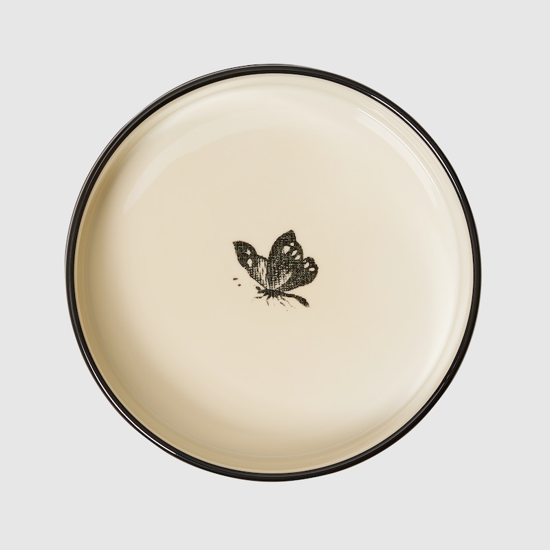Gucci Large Herbarium Print Pet Bowl | Thumbnail 2 Gucci Large Herbarium Print Pet Bowl | Thumbnail 2