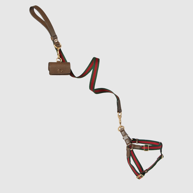 Gucci Large Web Pet Leash | Thumbnail 3 Gucci Large Web Pet Leash | Thumbnail 3