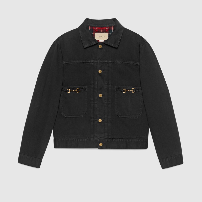 Gucci Denim jacket with Horsebits Yorkdale Mall