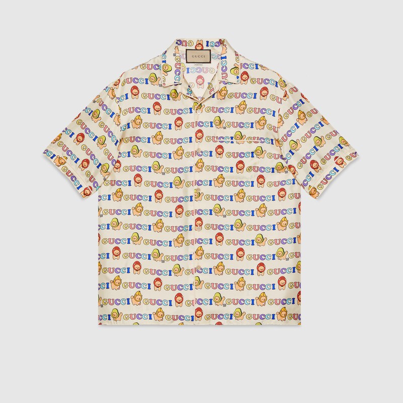 gucci print shirts