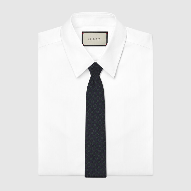 Gucci GG Silk Jacquard Tie | Thumbnail 2