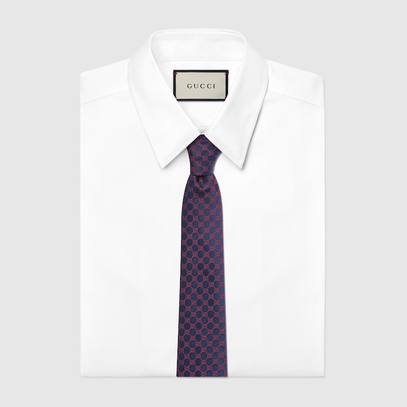 Gucci GG Silk Jacquard Tie | Thumbnail 2