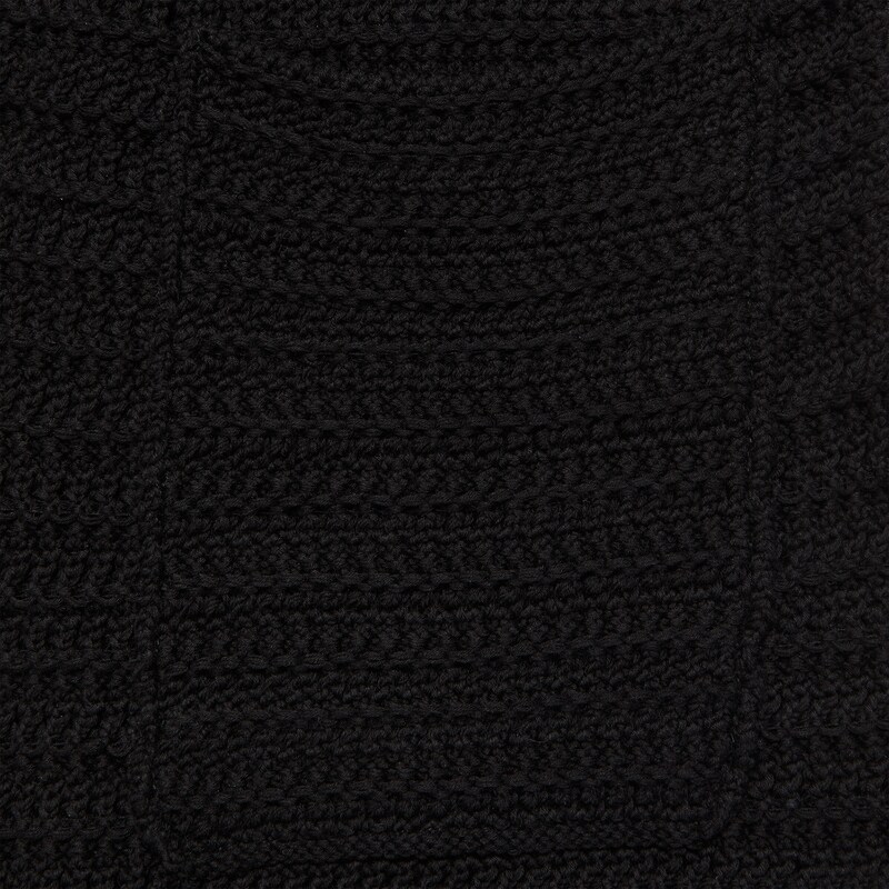 Crochet cotton jumpsuit in black | GUCCI® SG Gucci Crochet cotton jumpsuit