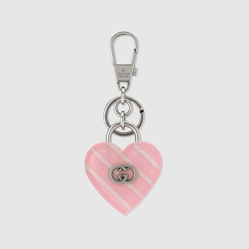 Gucci on sale heart keychain