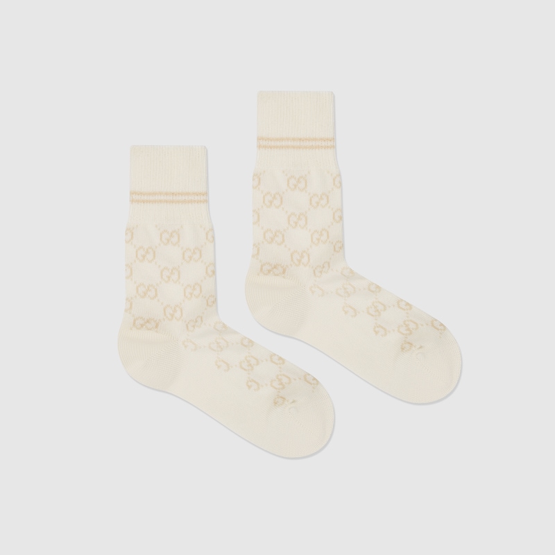 Gucci GG Cotton Blend Socks | Thumbnail 2 Gucci GG Cotton Blend Socks | Thumbnail 2
