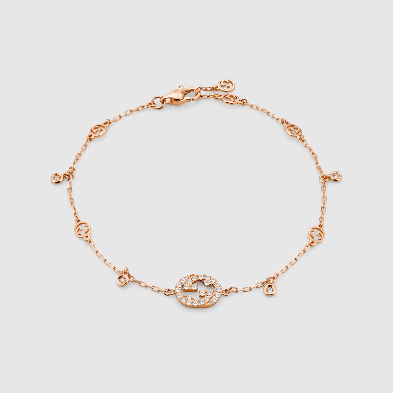 Gucci Interlocking diamond bracelet