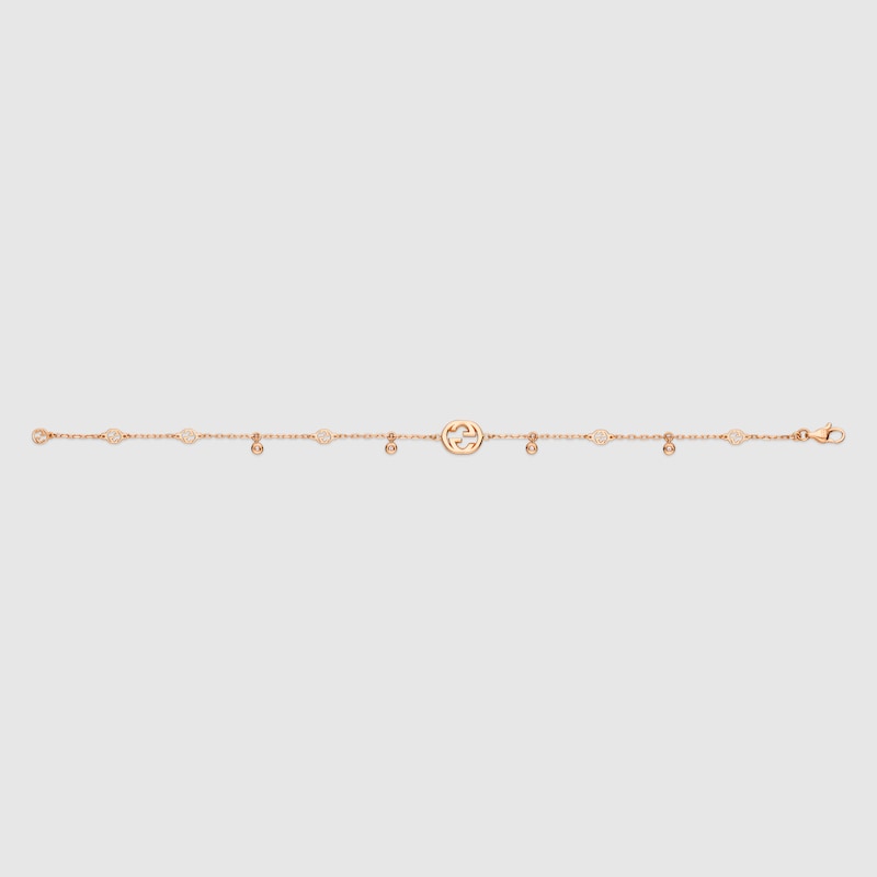 Gucci Interlocking diamond bracelet