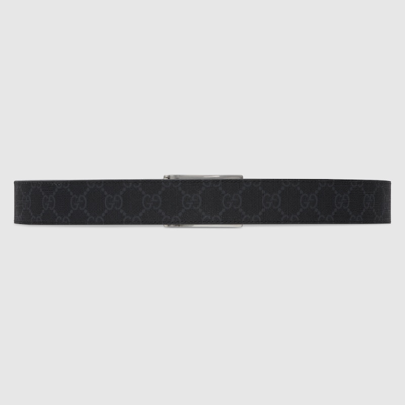 Reversible belt with Square G buckle