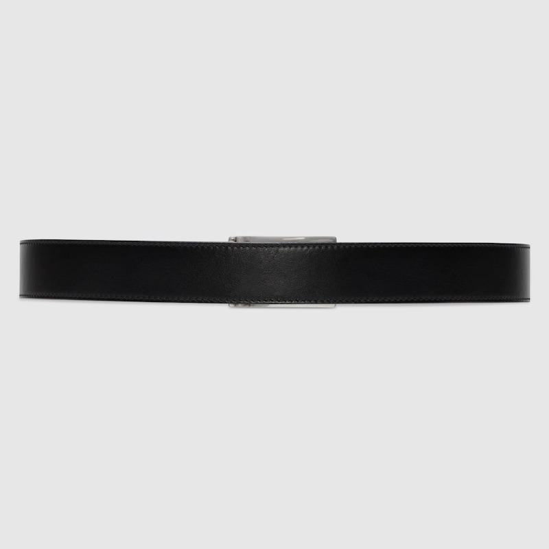 Reversible belt with Square G buckle