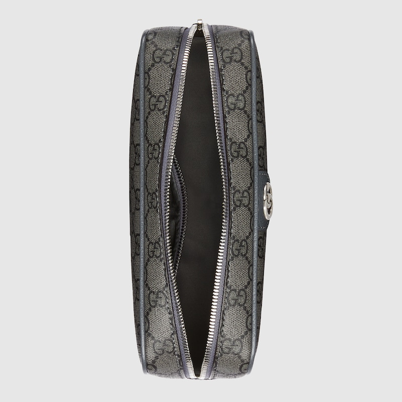 Ophidia GG toiletry case in grey and black Supreme GUCCI® US
