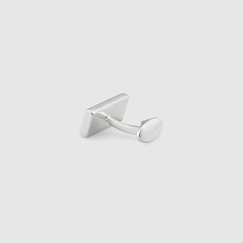 Diagonal Interlocking G cufflinks