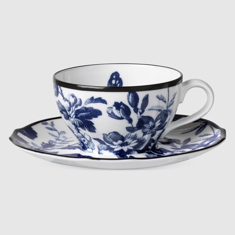 Gucci Herbarium Teacup And Saucer, Set Of Two | Thumbnail 2 Gucci Herbarium Teacup And Saucer, Set Of Two | Thumbnail 2