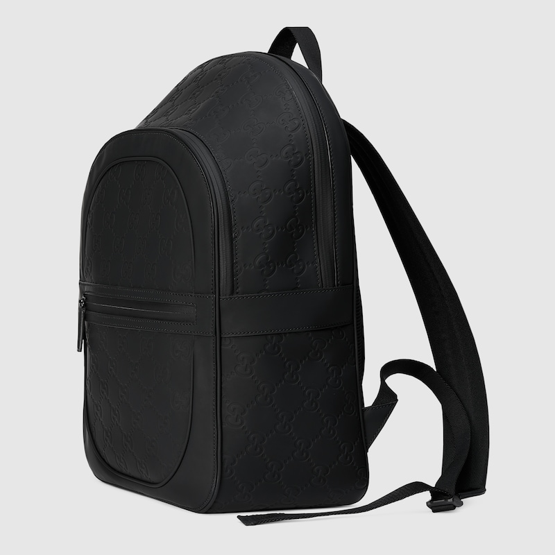 Rubber-effect medium backpack