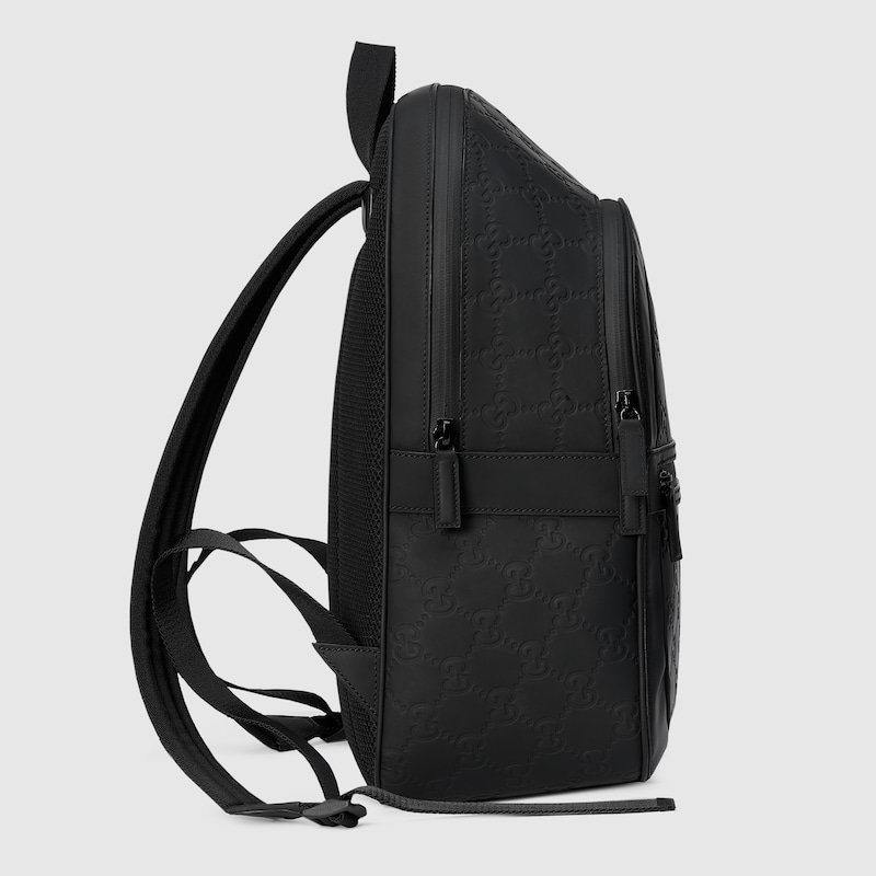 Rubber-effect medium backpack
