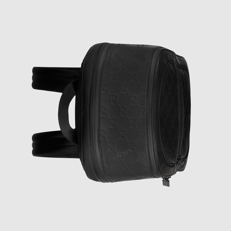 Rubber-effect medium backpack