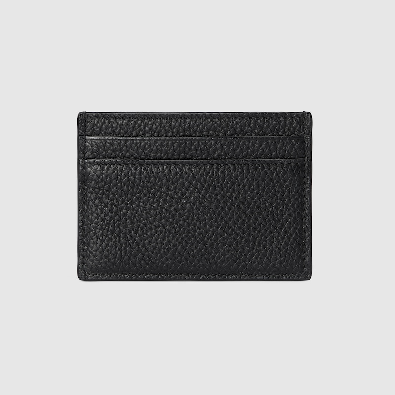 Card case with Gucci logo