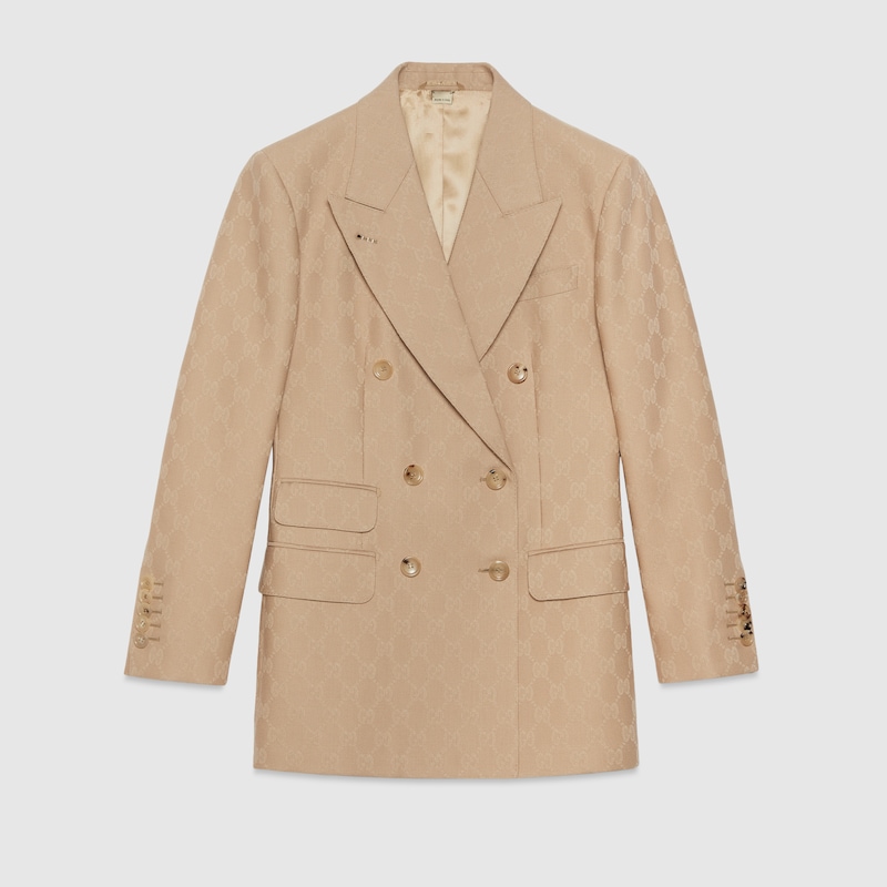 GG wool jacquard jacket