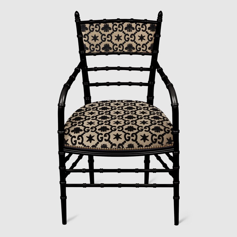 Chiavari GG bees chair with arm rest