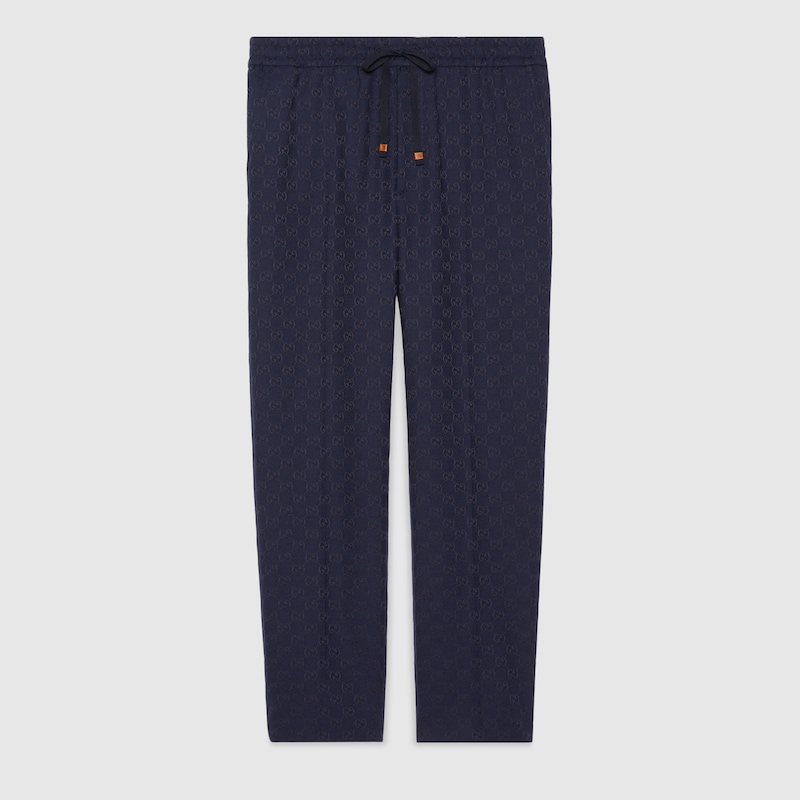 GG cotton canvas pant