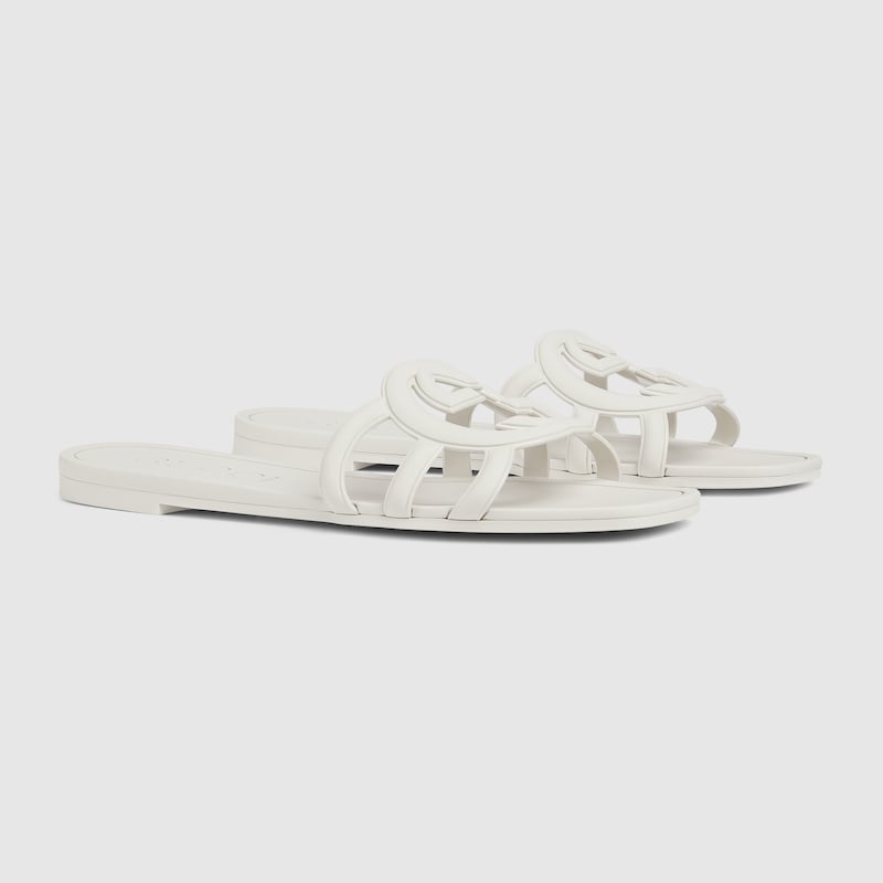 Gucci Interlocking G Slide Sandal | Thumbnail 2 Gucci Interlocking G Slide Sandal | Thumbnail 2