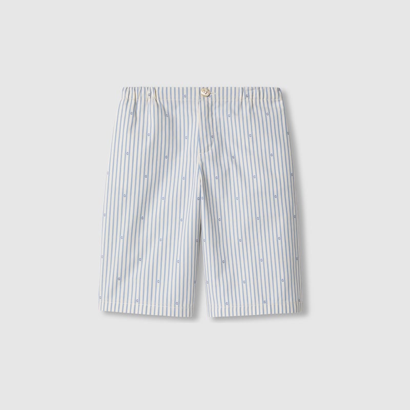 Children's G striped cotton short