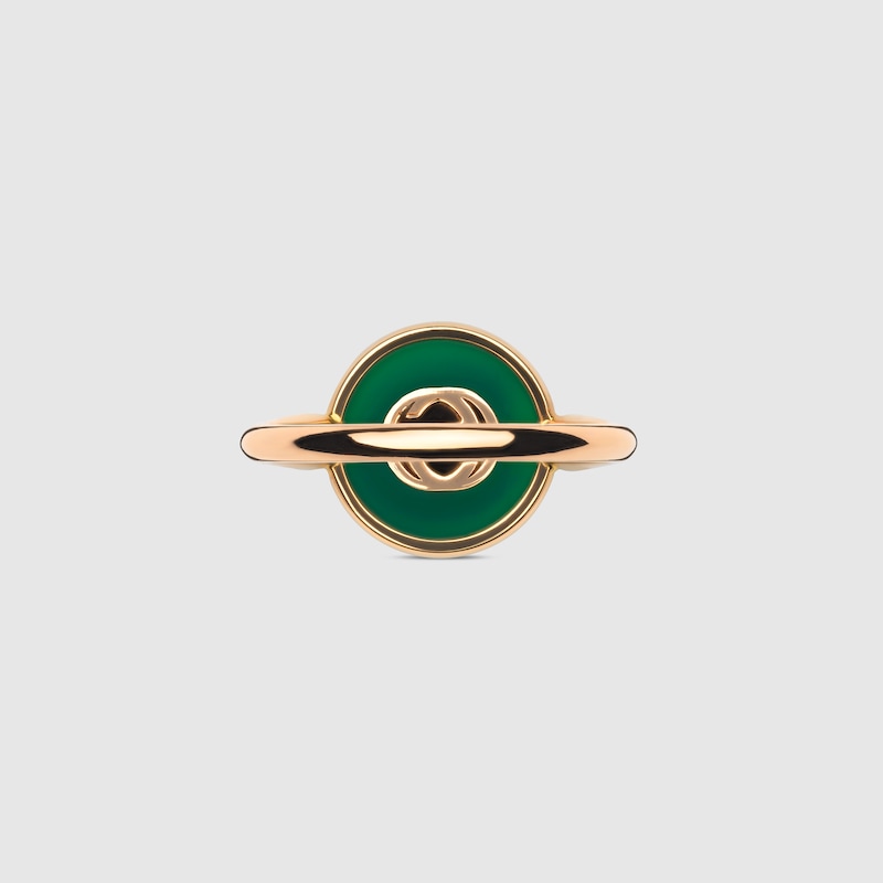 Gucci Interlocking 18k ring